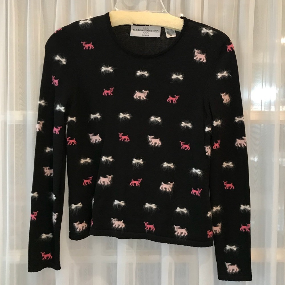 🤑SUPER CUTE DOG AND BONE SWEATER